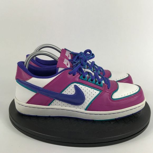 Nike Delta Lite White/Purple/Blue Athletic Shoes 365950-151 Women’s Size 8 - Picture 4 of 12